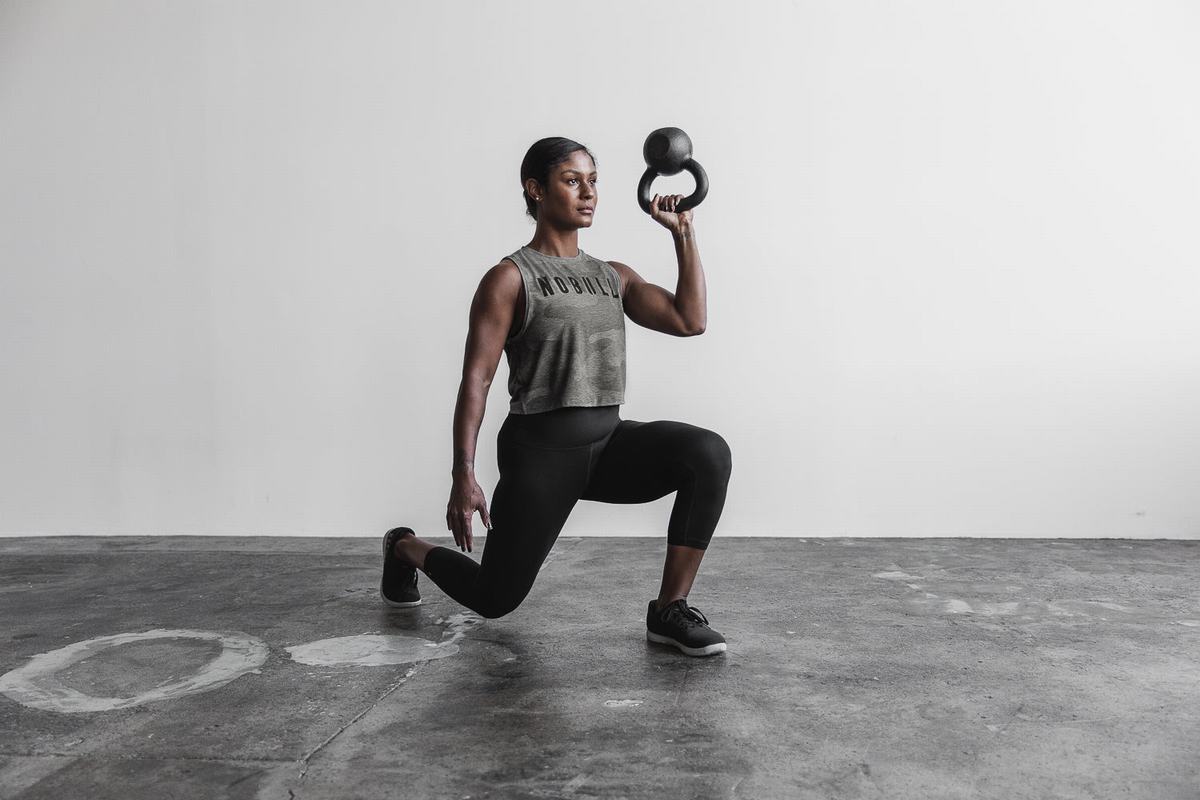 Nobull Muscle Women's Tank Tops Grey Camo | Australia (KH1572)